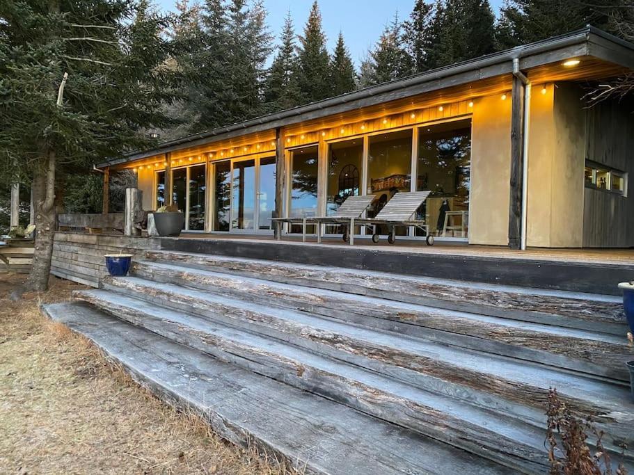 Luxury Lakefront Villa, Infinity Hot Tub And Sauna Grimsnes og Grafningshreppur Exterior photo
